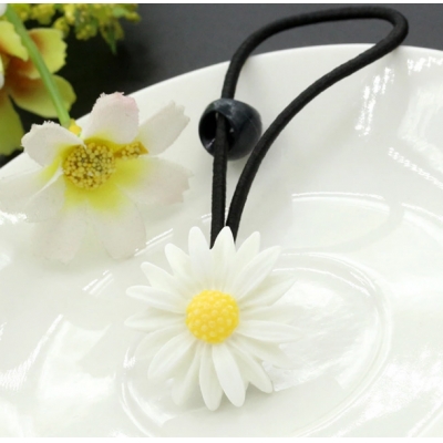 Elegant fashion design acrylic flower hair accessories, decorative girls hair bands